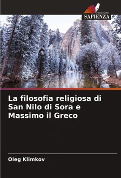 La filosofia religiosa di San Nilo di Sora e Massimo il Greco - Klimkov, Oleg