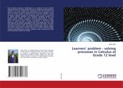 Learners¿ problem - solving processes in Calculus at Grade 12 level - Zulu, Julius