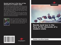 Nande land law in the face of the demands of a modern state - Kyaka, Paluku Live-Rive