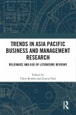 Trends in Asia Pacific Business and Management Research (eBook, ePUB)