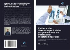 Eetbare olie Vervalsingsmiddelen (Argemone-olie en botergeel): Blootstellingsrisico - Mishra, Vivek