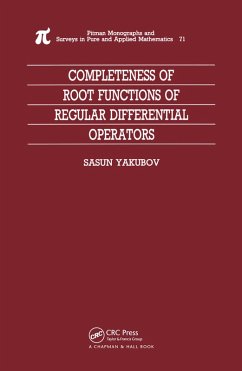 Completeness of Root Functions of Regular Differential Operators (eBook, ePUB) - Yakubov, Sasun