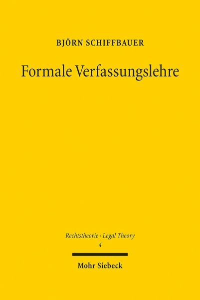 Formale Verfassungslehre (eBook, PDF)
