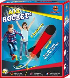 Paul Günther 1556 - Air Rocket 2 Raketenspiel, Fußpumpe und 3 Raketen