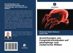 Auswirkungen von Fungizidrückständen auf phytophage und räuberische Milben - Abdel-Raheem, Mohamed;Afia, Sahar