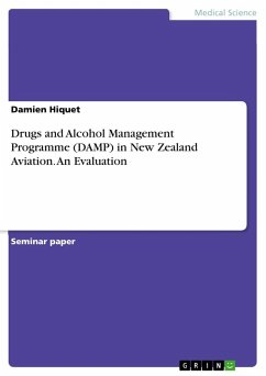 Drugs and Alcohol Management Programme (DAMP) in New Zealand Aviation. An Evaluation