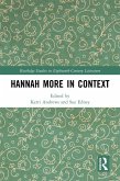 Hannah More in Context (eBook, ePUB)