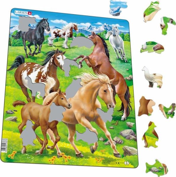 Puzzle Pferde 65 Teile Puzzle Pferde 65 Teile