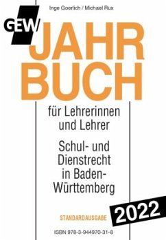 GEW-Jahrbuch 2022 - Goerlich, Inge;Rux, Michael
