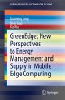 GreenEdge: New Perspectives to Energy... - Bild 1