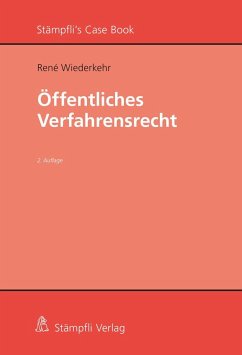 Öffentliches Verfahrensrecht - Wiederkehr, René