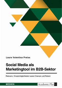 Social Media als Marketingtool im B2B-Sektor. Relevanz, Einsatzmöglichkeiten sowie Chancen und Risiken (eBook, PDF) - Preiss, Laura Valentina