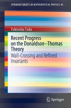 Recent Progress on the Donaldson–Thomas Theory (eBook, PDF) - Toda, Yukinobu