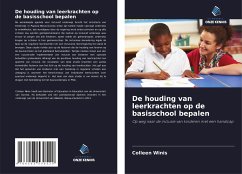 De houding van leerkrachten op de basisschool bepalen - Winis, Colleen