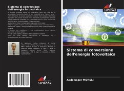 Sistema di conversione dell'energia fotovoltaica - Morsli, Abdelkader