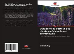 Cover Durabilité du secteur des plantes médicinales et aromatiques