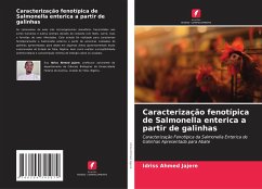 Caracterização fenotípica de Salmonella enterica a partir de galinhas - Jajere, Idriss Ahmed