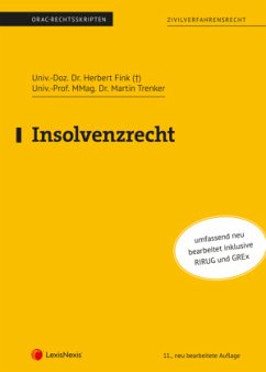 Insolvenzrecht - Fink, Herbert;Trenker, Martin