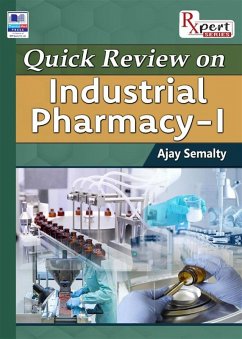 Quick Review on Industrial Pharmacy-1 (eBook, ePUB) - Semalty, Ajay