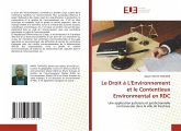 Le Droit à L'Environnement et le Contentieux Environmental en RDC