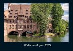Städte aus Bayern 2022 Fotokalender DIN A4