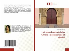 Le Passé simple de Driss Chraïbi : déchirement et altérité - Elyoubi, Fatimazohra