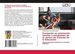 Formación en orientación familiar a estudiantes de la carrera de Ciencias de la Educación