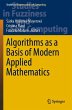 Algorithms as a Basis of Modern Applied... - Bild 1