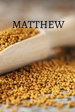 Matthew Bible Journal - Medrano, Shasta