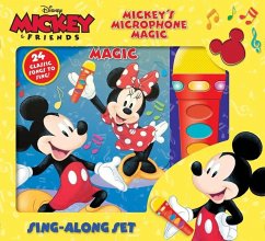 Disney Mickey & Friends: Mickey's Microphone Magic Sing-Along Sound Book Set: Sing-Along Set [With Sing-Along Set] - Skwish, Emily