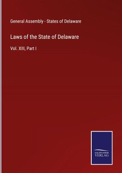 Laws of the State of Delaware