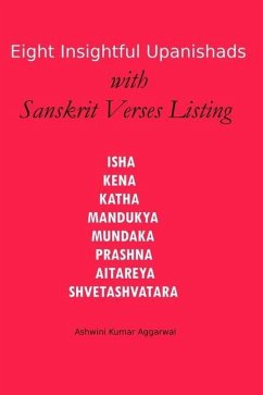 Eight Insightful Upanishads with Sanskrit Verses Listing - Aggarwal, Ashwini Kumar