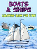 Boats and Ships Coloring Book for Kids