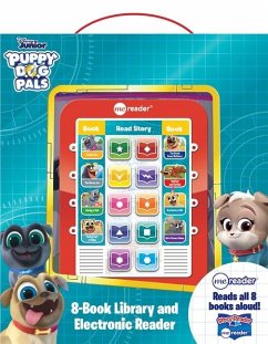 Disney Junior Puppy Dog Pals: Me Reader 8-Book Library and Electronic Reader Sound Book Set - Pi Kids