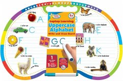 Active Minds Laptop Learning Write-And-Erase Board Uppercase Alphabet - Sequoia Children's Publishing