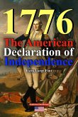 1776 The American Declaration of Independence Extra Large Font