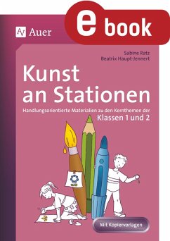 Cover Kunst an Stationen 1/2 (eBook, PDF)