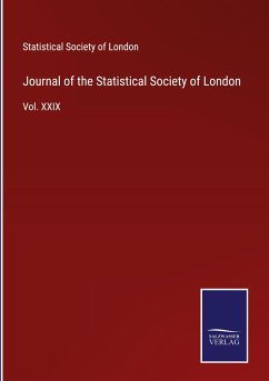 Cover Journal of the Statistical Society of London