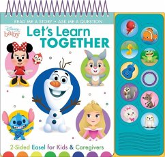 Disney Baby: Let's Learn Together 2-Sided Easel for Kids & Caregivers Sound Book - Winslow, Claire