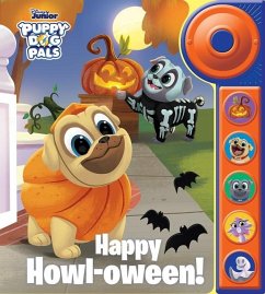 Disney Junior Puppy Dog Pals: Happy Howl-Oween! Sound Book - Pi Kids