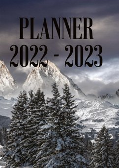 Terminplaner Jahreskalender 2022 - 2023, Terminkalender DIN A5, Taschenbuch und Hardcover - Pfrommer, Kai