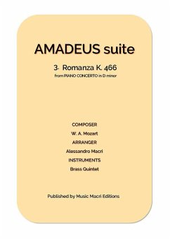Cover AMADEUS suite - 3. Romanza K. 466 from PIANO CONCERTO in D minor (eBook, ePUB)