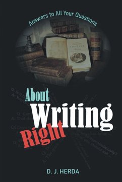 About Writing Right - Herda, D. J.