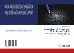 An Analysis of Translation Shifts in the English - Khan, Maaz Ahmad
