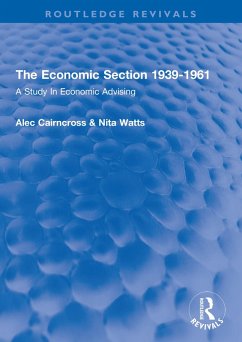 The Economic Section 1939-1961 (eBook, ePUB) Cover The Economic Section 1939-1961 (eBook, ePUB)