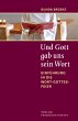 Und Gott gab uns sein Wort (eBook, ePUB) - Bild 1