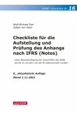 Farr, Checkliste 16 (Anhang n. IFRS), 9. A.
