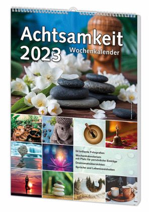 Wochenkalender Achtsamkeit 2023 - Kalender portofrei bestellen