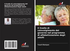 Il livello di coinvolgimento del governo nel programma di alfabetizzazione degli adulti - Olaniyan, Yusuf