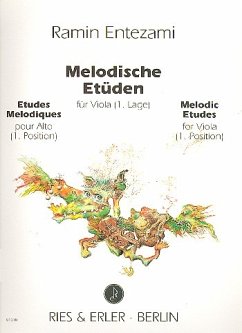 Cover Melodische Etüden Band 1 für Viola (1.Lage)